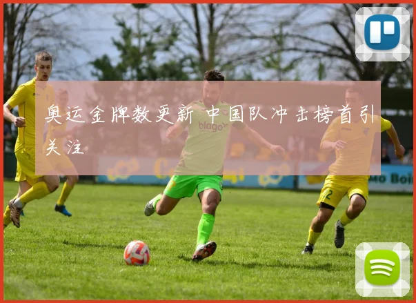 奥运金牌数更新 中国队冲击榜首引关注